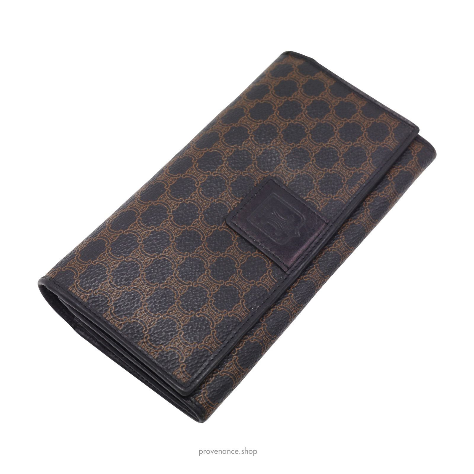 Celine 🔴 Celine Triomphe Long Wallet - Black Size ONE SIZE - 3 Thumbnail