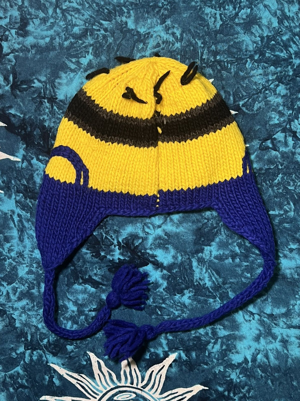 Vintage Y2K MINIONS KNIT HAT BEANIE HAT Size ONE SIZE - 9 Thumbnail