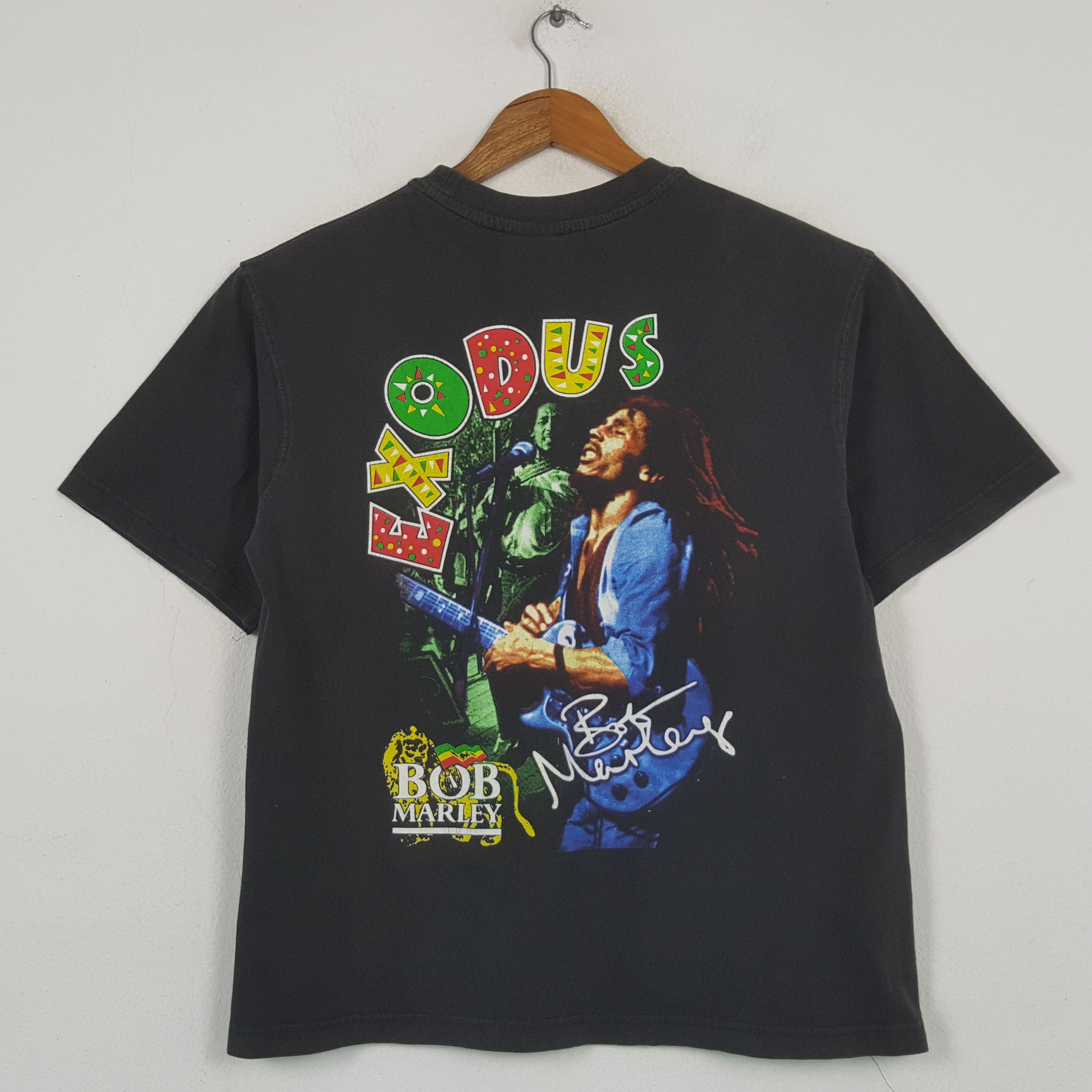 Rap Tees Vintage BOB MARLEY Jamaican Singer T-shirt 31 Size US L / EU 52-54 / 3 - 1 Thumbnail