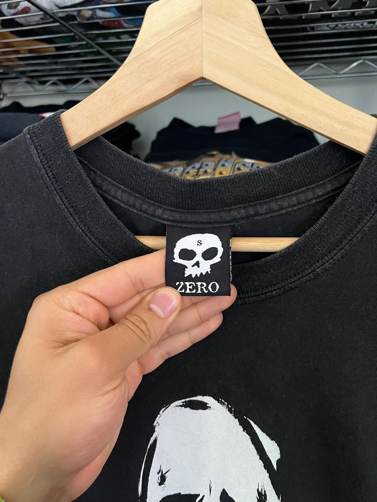 Zero Skateboards 2000s Zero Skull Dying to Live Tee Size US S / EU 44-46 / 1 - 2 Thumbnail