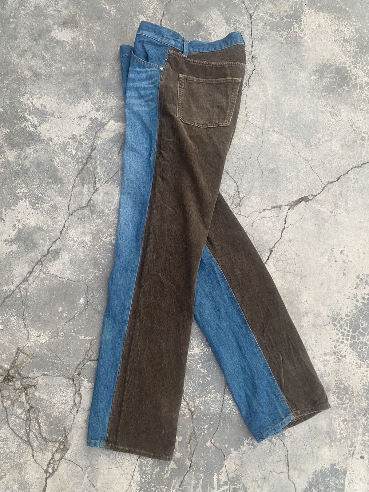 Japanese Brand Corduroy/Jeans Hybrid Pant Kapital Style Size US 32 / EU 48 - 1 Thumbnail