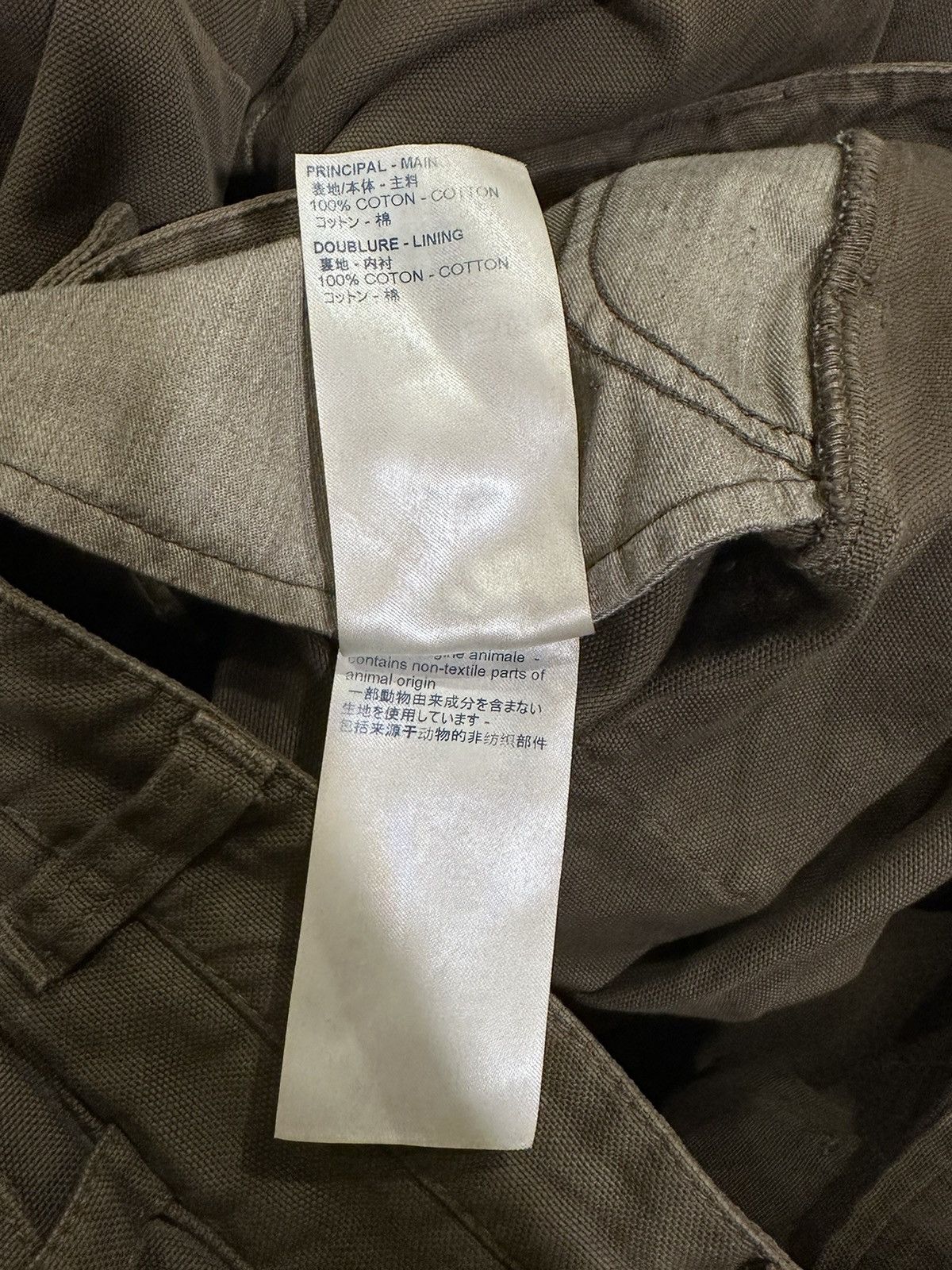 Louis Vuitton Louis Vuitton x Virgil 3D Technical Olive Green Cargo Pants Size US 34 / EU 50 - 13 Thumbnail