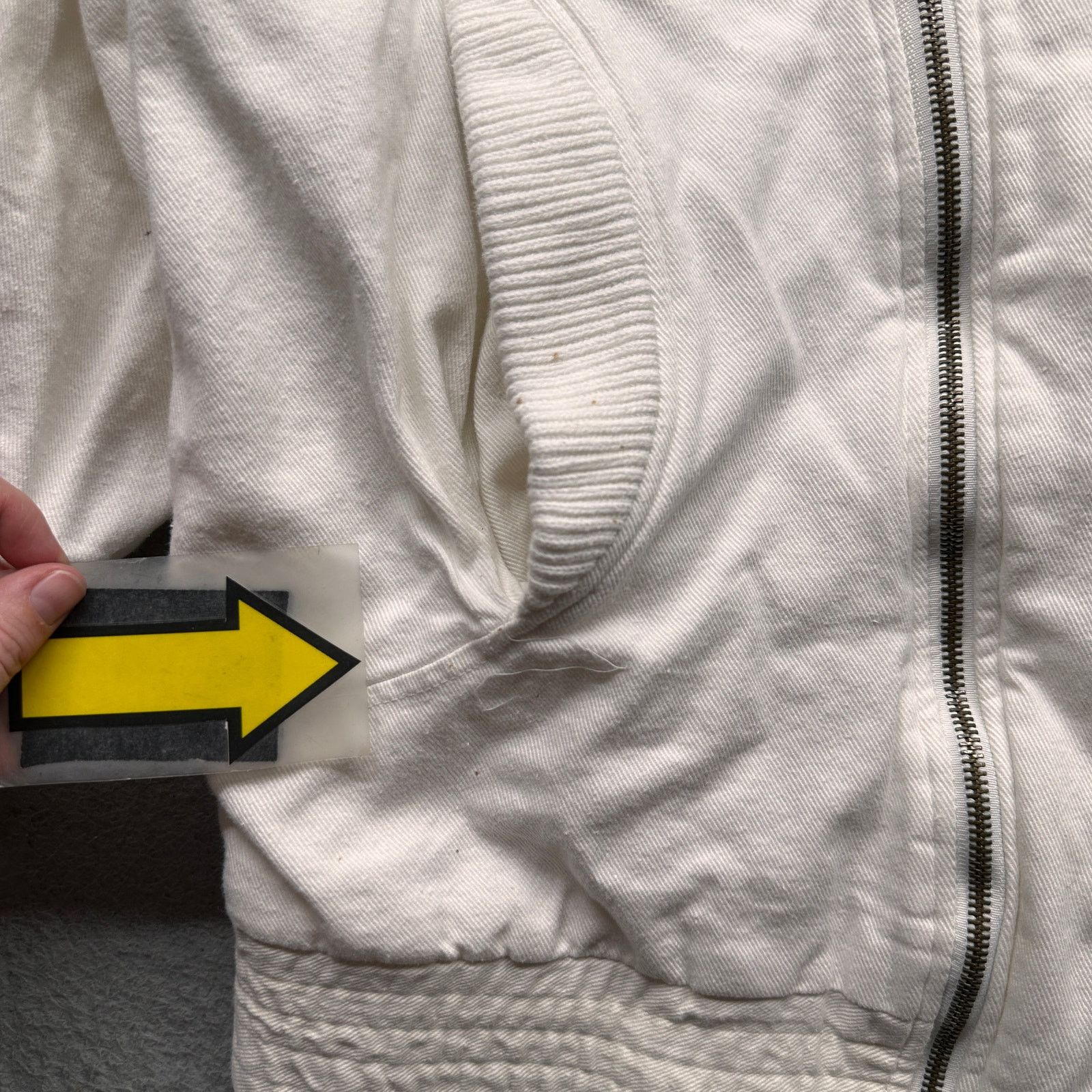 Mirage VTG Mirage White Aviator Bomber Flight Jacket Women Medium Size M / US 6-8 / IT 42-44 - 11 Thumbnail