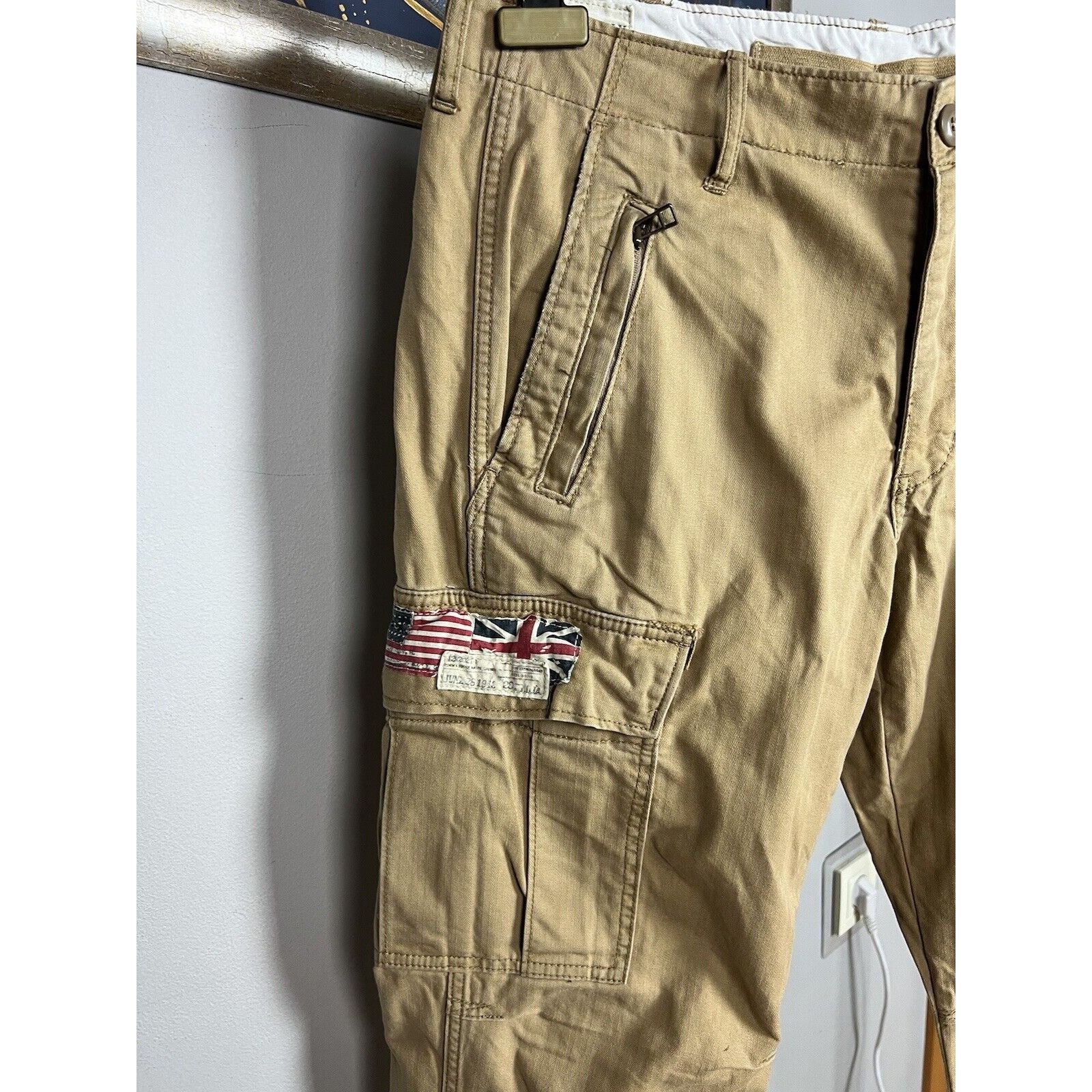 Denim & Supply Ralph Lauren Ralph Lauren Denim&Supply US Flag Beige Cargo Multipocket Pa Size US 32 / EU 48 - 3 Thumbnail