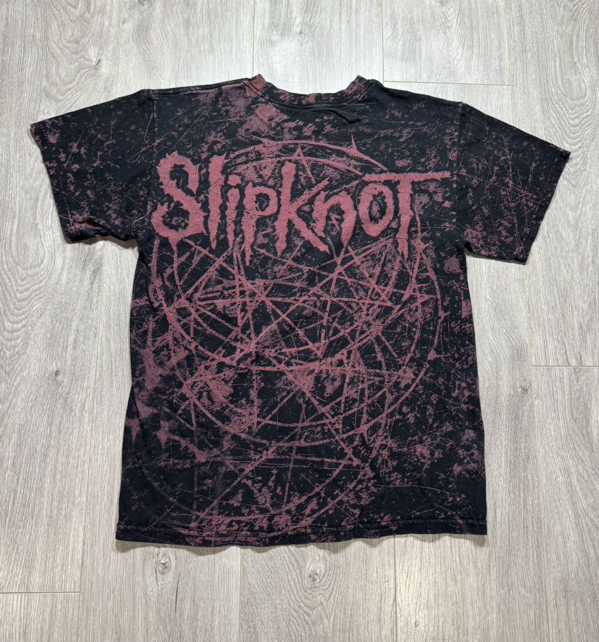 Band Tees Vintage Y2K Slipknot Band T-Shirt Size Small All Over Print Size US S / EU 44-46 / 1 - 2 Thumbnail