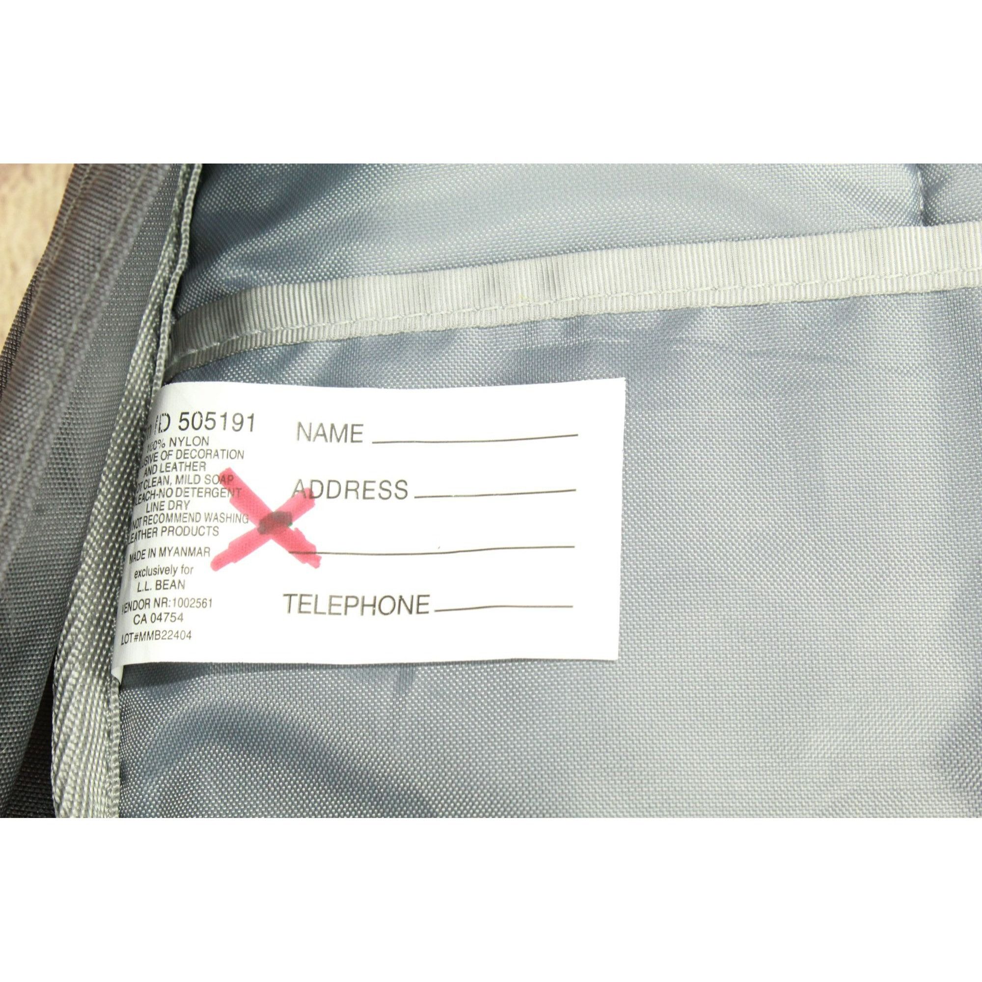 L.L. Bean LL Bean Unisex Weatherproof Deluxe Book Backpack Size ONE SIZE - 8 Thumbnail