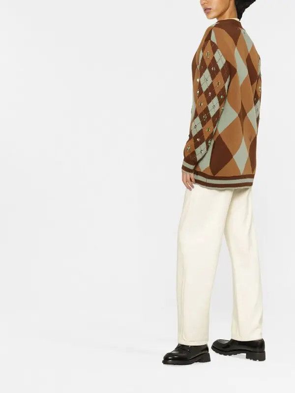 Golden Goose o1y0825 Cardigan in Multicolor Size XS / US 0-2 / IT 36-38 - 3 Thumbnail