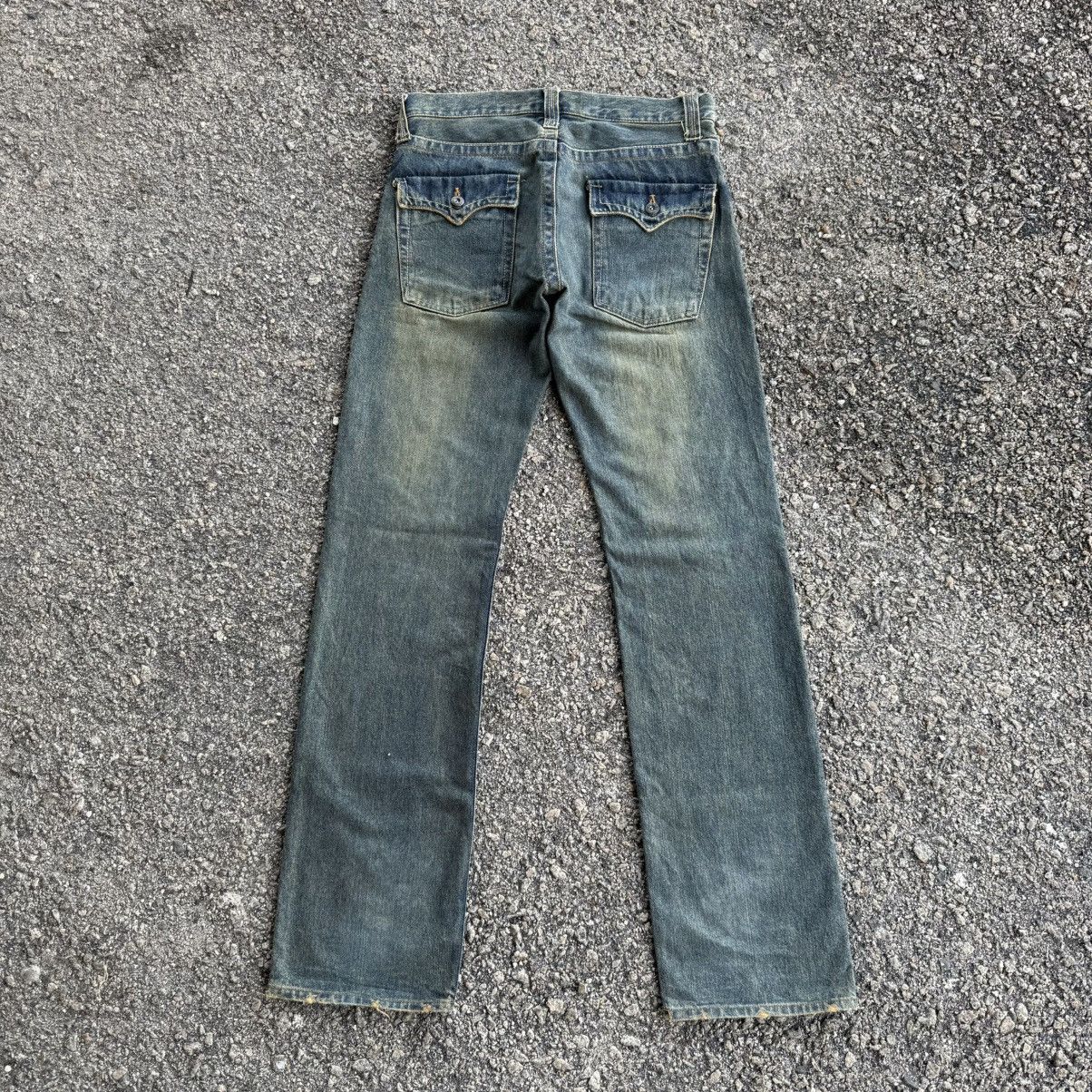 Japanese Brand × Jean × Rusty VINTAGE WILD LIFE RUSTY JEAN RIPPEP DENIM PANTS Size US 32 / EU 48 - 1 Thumbnail