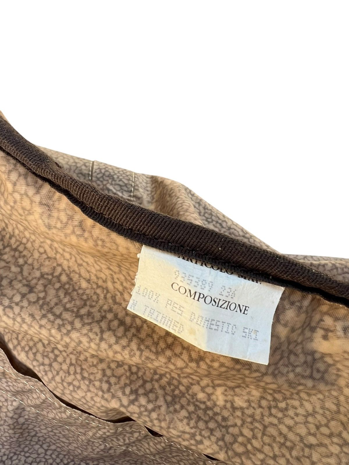Vintage Vintage Borbonese Redwall 2 Way Travel Bag Size ONE SIZE - 22 Thumbnail