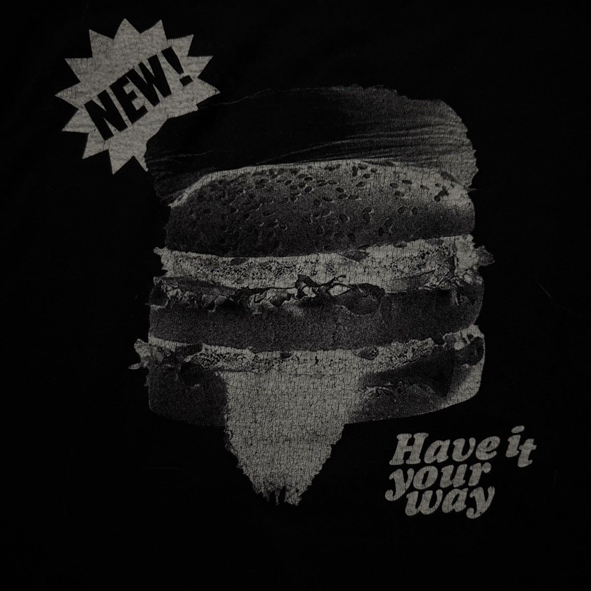 Undercover AW03 - Osama Bin Laden / Bush Burger T Shirt Size US L / EU 52-54 / 3 - 4 Thumbnail