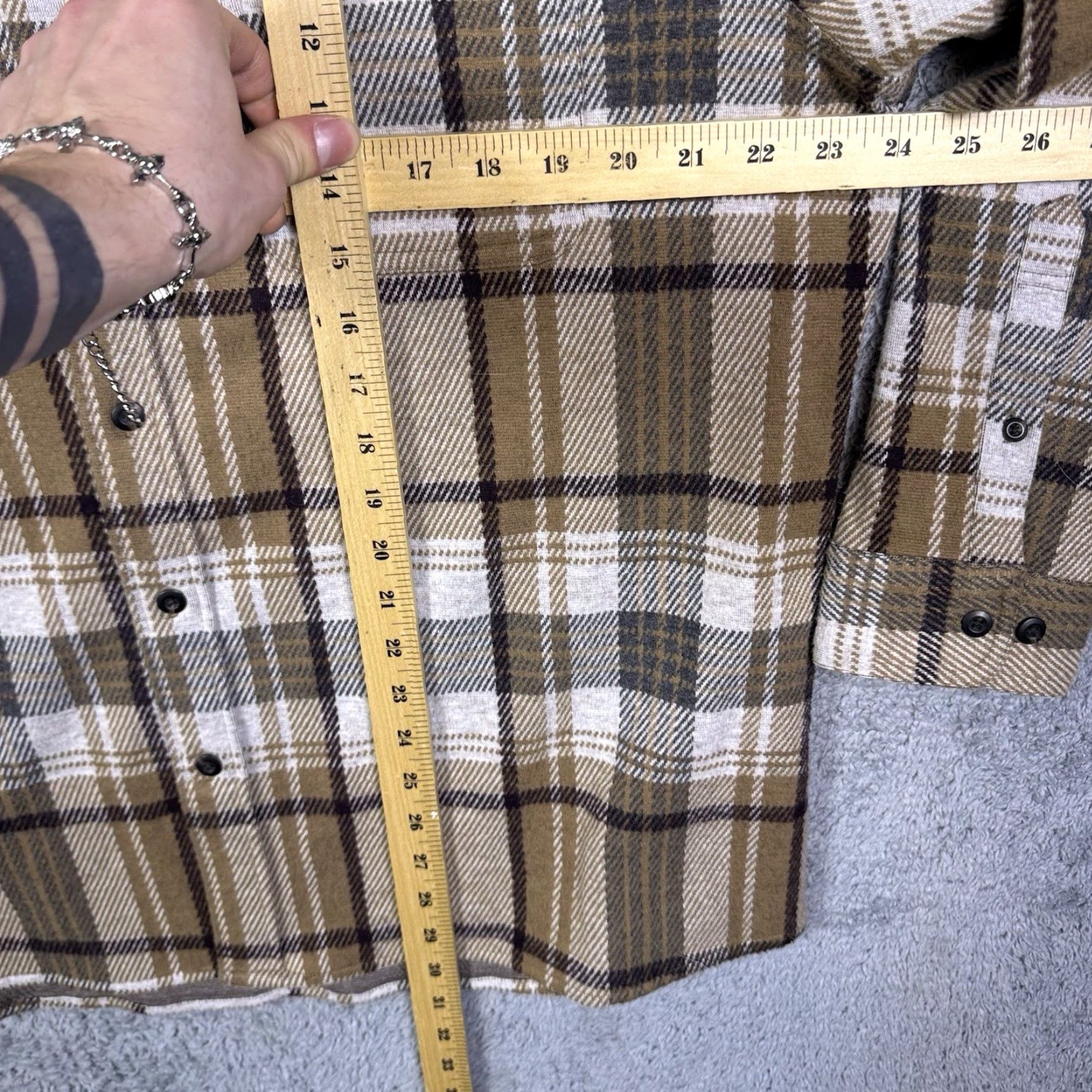 Vintage 7 Diamonds Generation Shirt Mens XL Soft Flannel Jacquard GSMK-7925 Size US XL / EU 56 / 4 - 6 Thumbnail