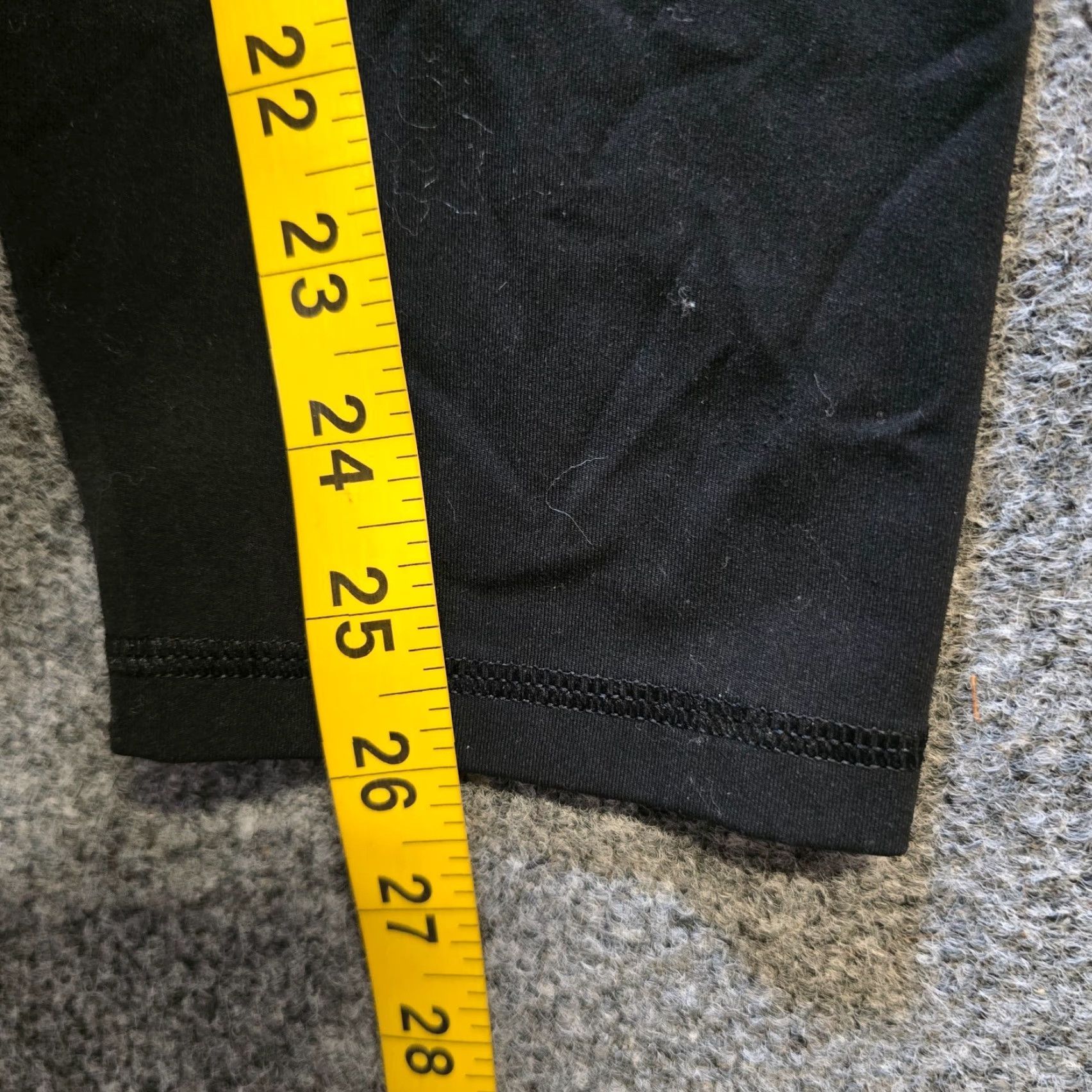 Everlane Everlane Pants Womens XL Black Perform Ankle Stretch Leggings Athletic Yoga 7/8 Length Size 40" / US 18 - 6 Thumbnail