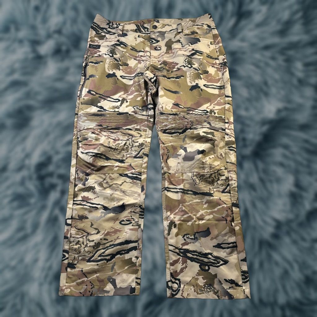 Under Armour Under Armour Pants Mens 40x32 Camouflage Utility Performance Hunting STR Woods Shirt Size US 40 / EU 56 - 1 Thumbnail