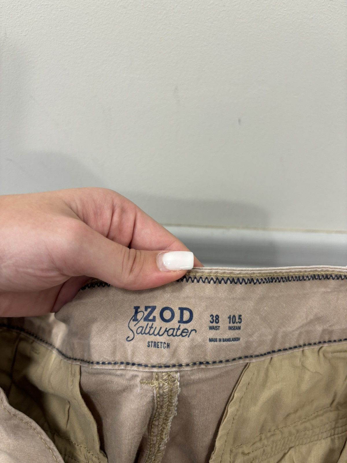 Izod IZOD Saltwater Y2K Utility Military Style Hype Cargo Shorts Size US 38 / EU 54 - 10 Thumbnail