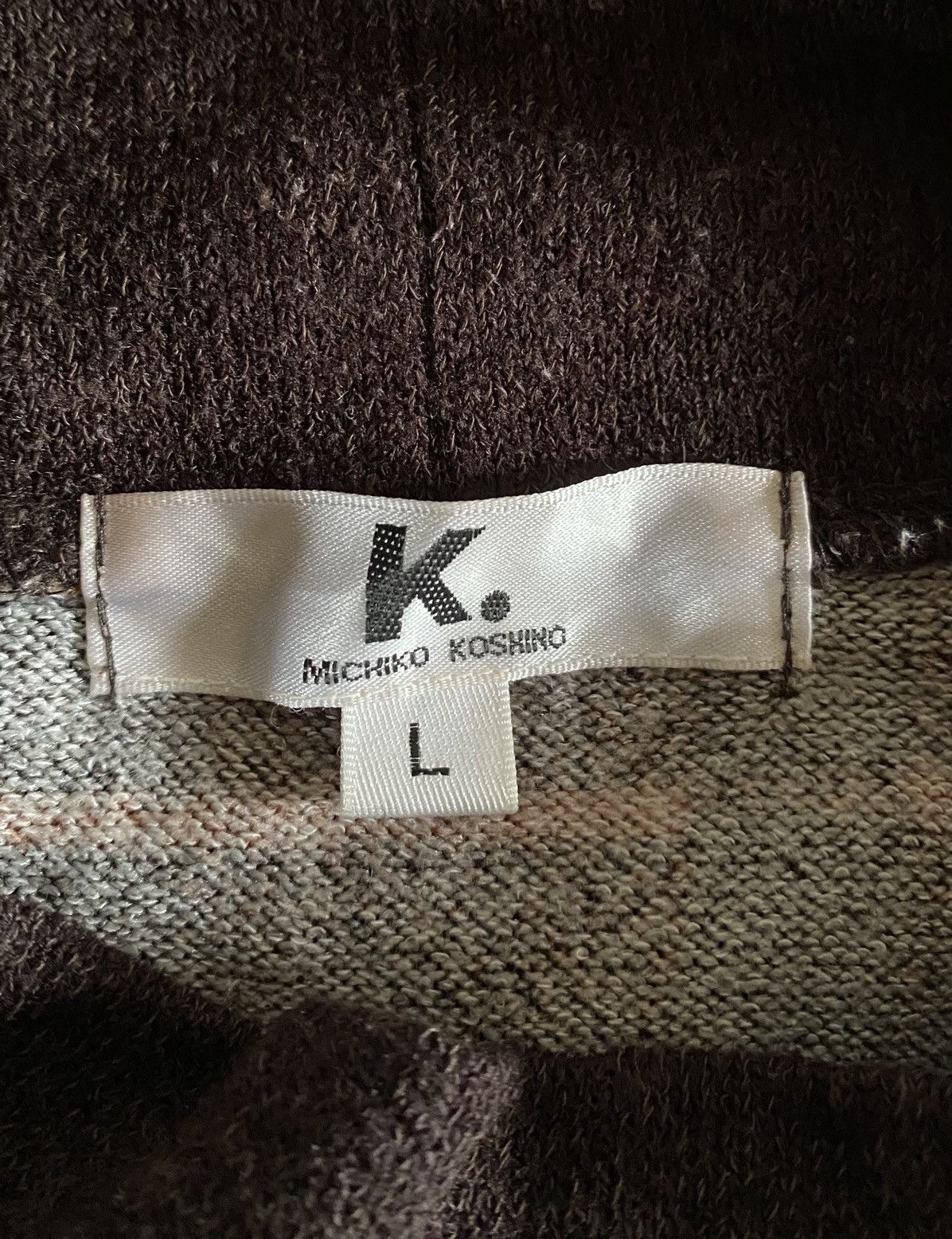 Japanese Brand Vintage Japanese Brand Michiko Koshino sweater Size US M / EU 48-50 / 2 - 9 Thumbnail