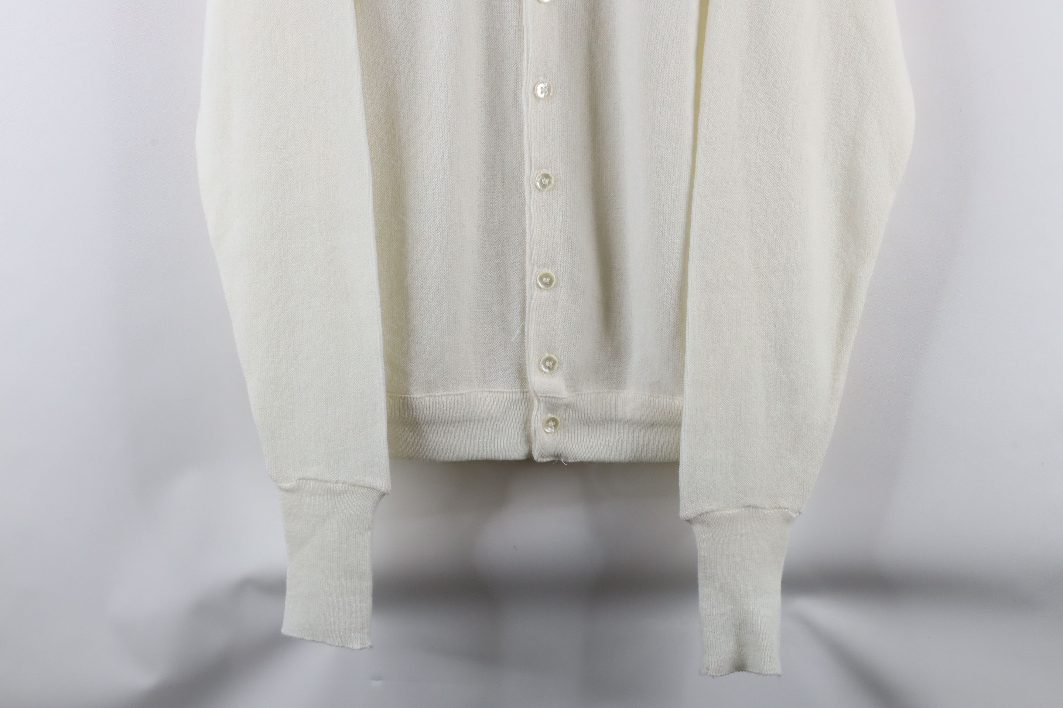 Vintage Vinage 70s Streetwear Paper Knit Cardigan Sweater USA Size US M / EU 48-50 / 2 - 3 Thumbnail