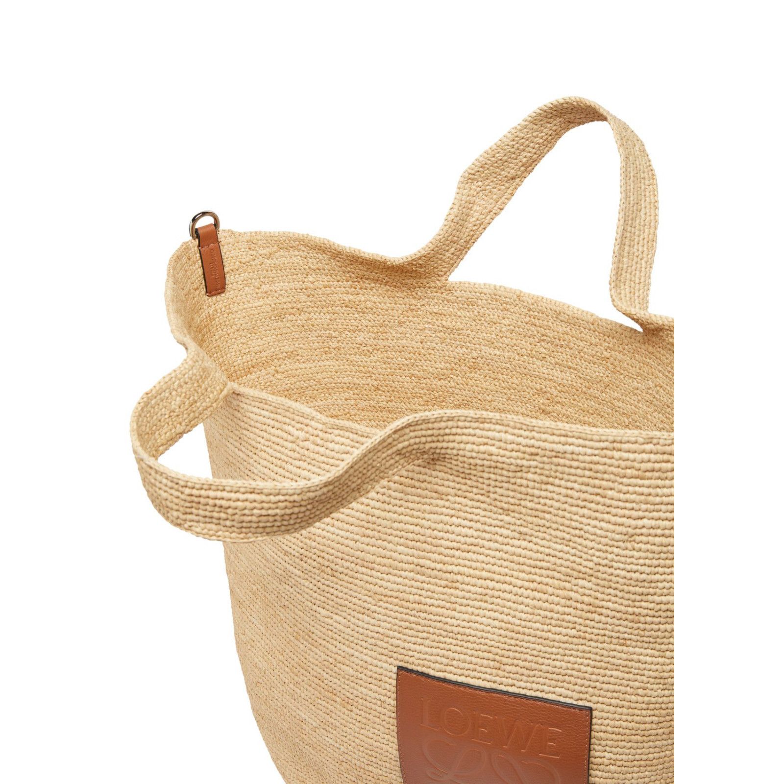 Loewe LOEWE Natural /Tan Large Raffia Tote Bag New & Authentic Size ONE SIZE - 4 Thumbnail