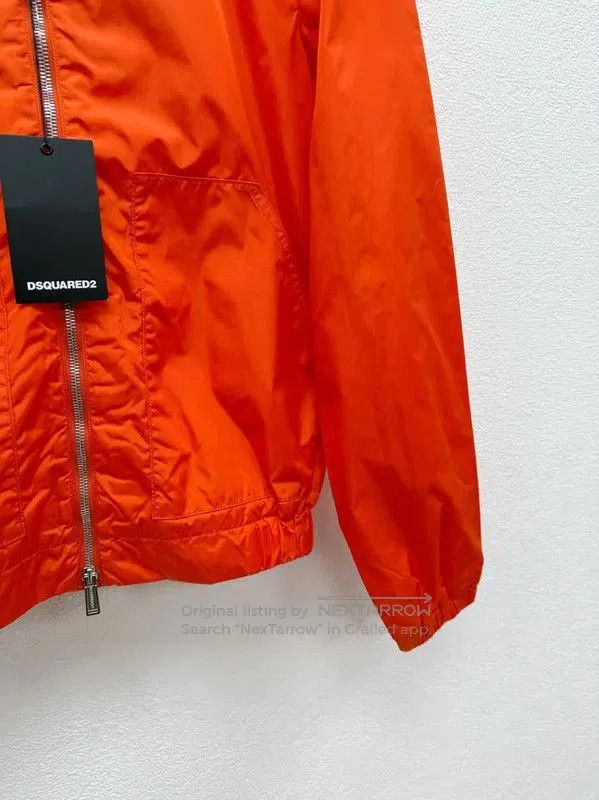Dsquared2 DSQUARED2 Orange Long Sleeve Lightweight Jacket . Size US XS / EU 42 / 0 - 3 Thumbnail
