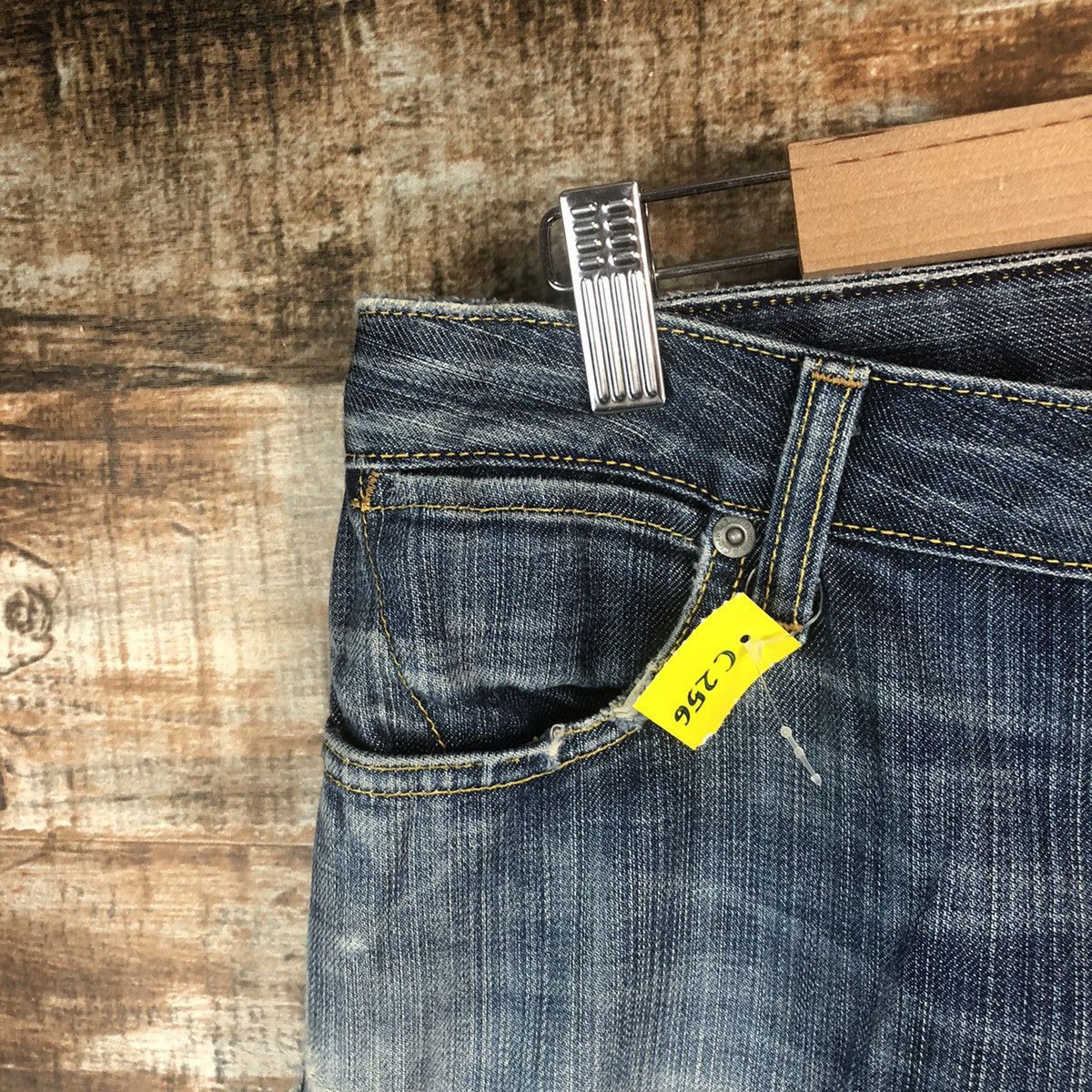 Paper Denim & Cloth DL Paper Denim & Cloth Blue Denim Pants #C256 Size US 27 - 7 Thumbnail