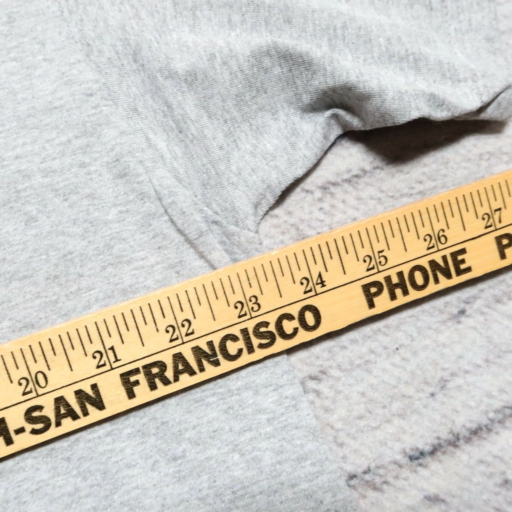 Vintage Vintage Stussy Shirt XL Heather Grey Deadstock No.4 Logo Shirt Mens XS? Size US XL / EU 56 / 4 - 6 Thumbnail