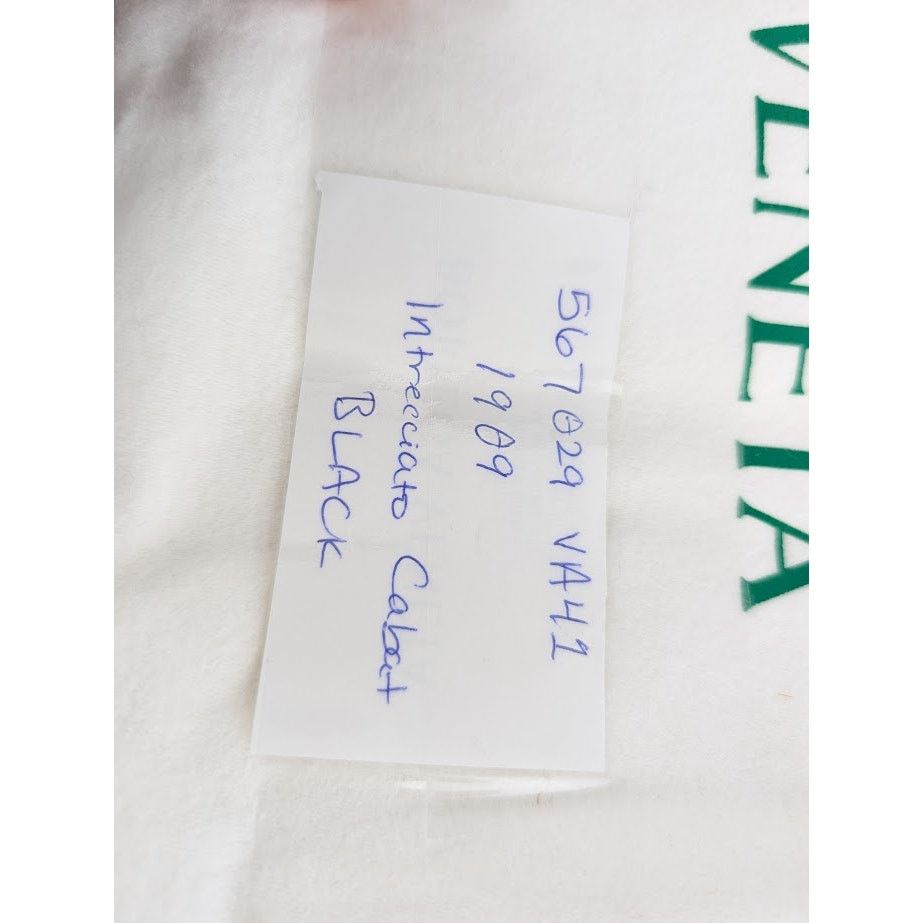 Bottega Veneta o1rshd1 Size: OS / Intrecciato Cabat in Black Size ONE SIZE - 9 Thumbnail
