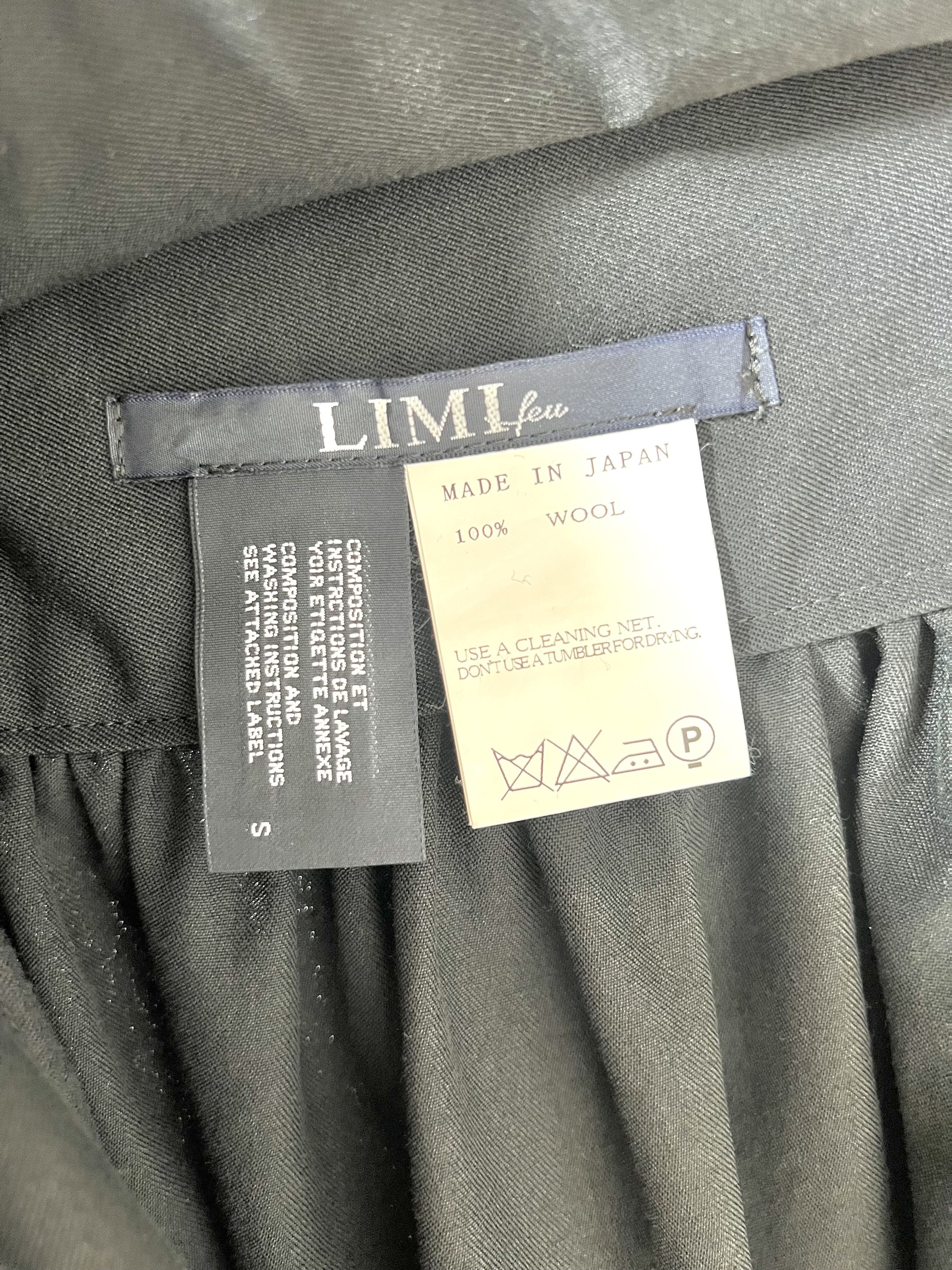 Limi Feu LIMI feu Yohji Yamamoto - W/Gabardine Short Gathered Skirt Size 29" - 5 Thumbnail