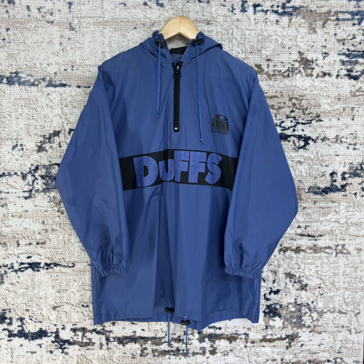 Vintage Vintage 90s DUFFS Skateboards Half Zipper Windbreaker Jacket Size US XL / EU 56 / 4 - 12 Thumbnail