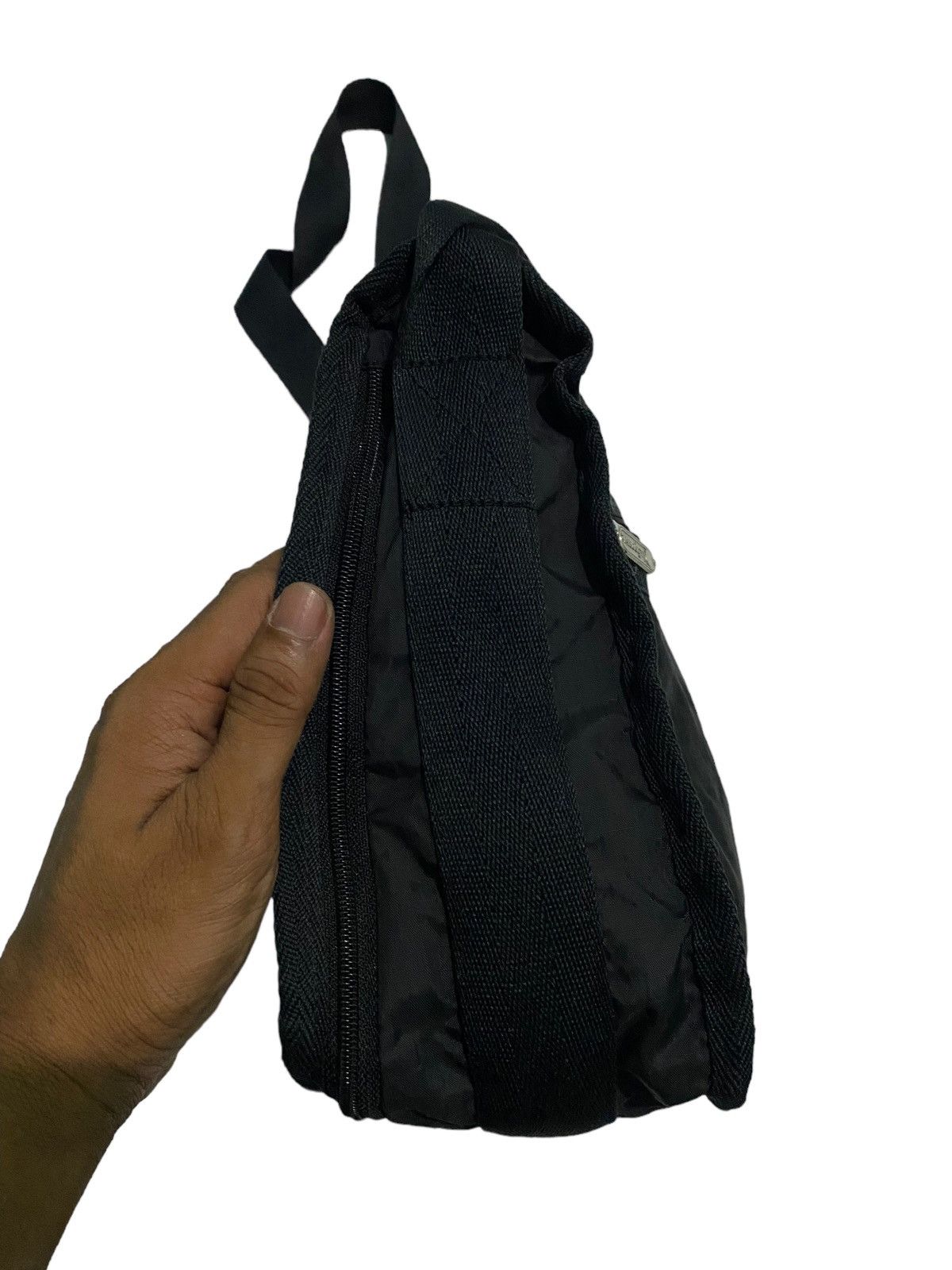 LeSportsac × Vintage Vintage Lesportsac Deluxe Shoulder Satchel Black Bag Size ONE SIZE - 7 Thumbnail