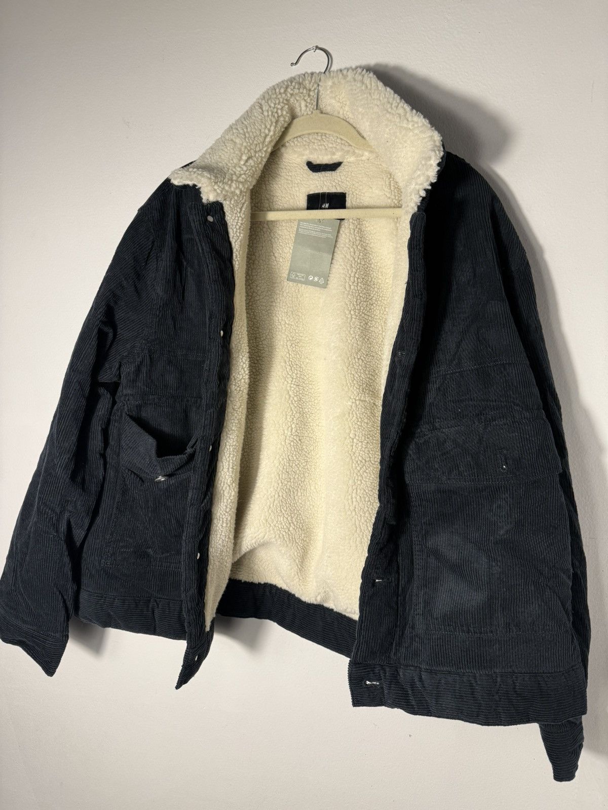 Other HnM brand new fleece sherpa with tag Size US L / EU 52-54 / 3 - 2 Thumbnail