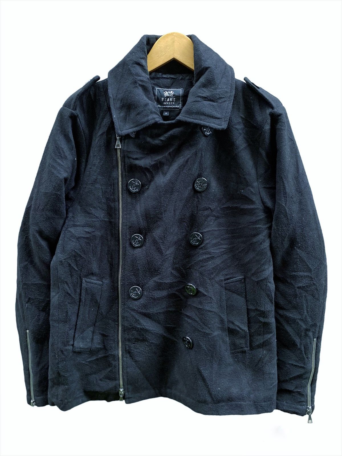14th Addiction × Beams Japan × If Six Was Nine Beams Heart Napoleon Jacket vkei lgb kmrii style Size US M / EU 48-50 / 2 - 1 Thumbnail