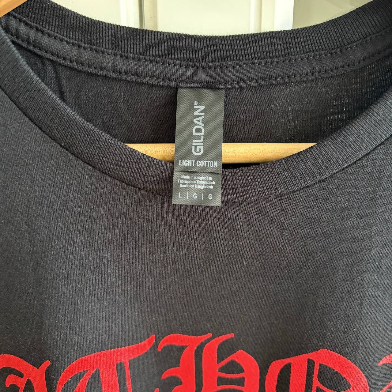 Band Tees T-shirt Bathory - Hammerheart / black metal Size US L / EU 52-54 / 3 - 6 Thumbnail