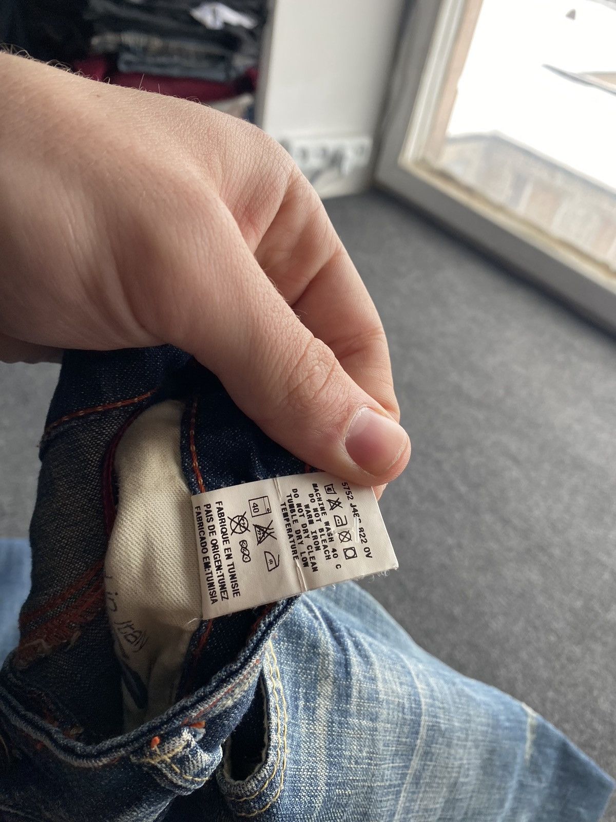 Miss Sixty 🔥Miss Sixty Sexy Extra Low Ty flared blue jeans goth emo y2k Size 28" / US 6 / IT 42 - 13 Thumbnail