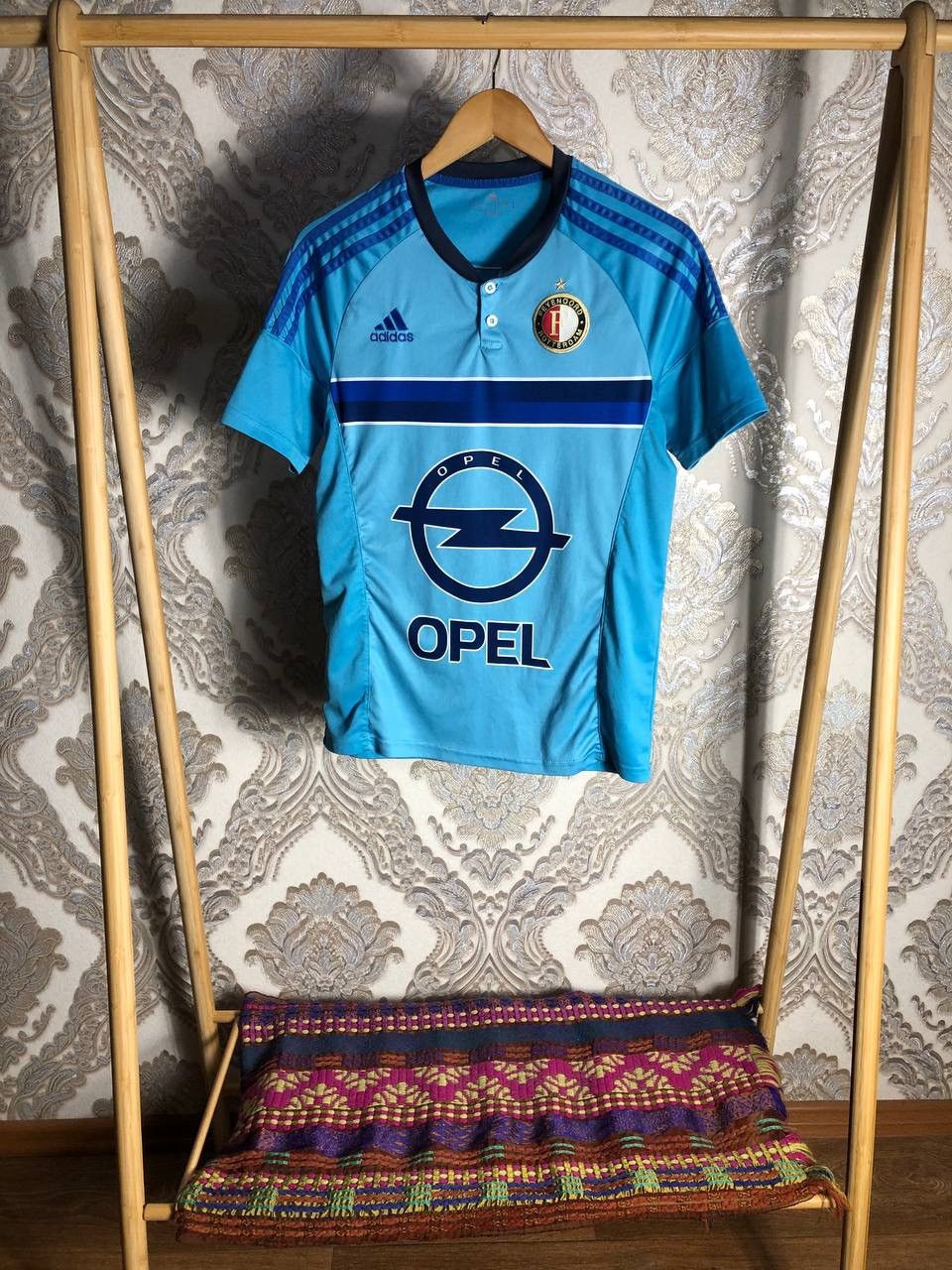 Adidas VINTAGE ADIDAS FC FEYENOORD NETHERLANDS SOCCER JERSEY RETRO Size US S / EU 44-46 / 1 - 2 Thumbnail
