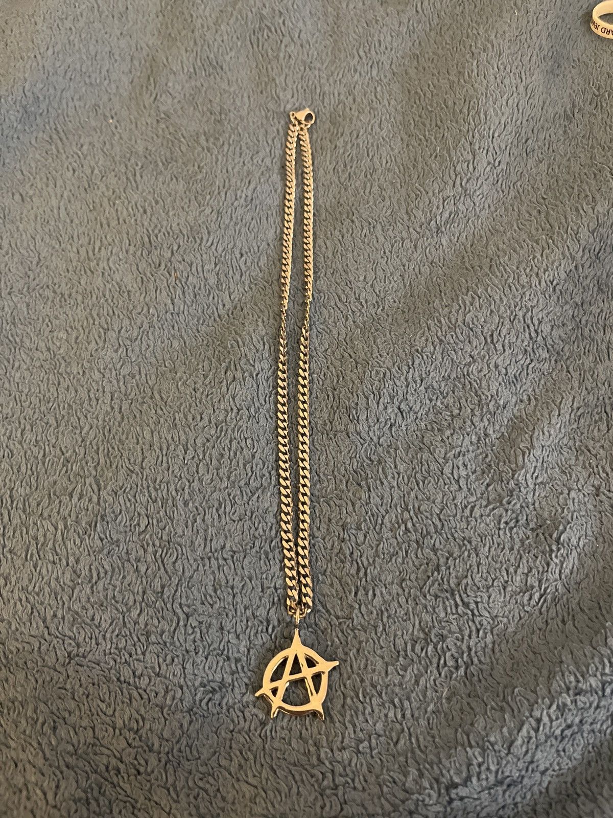 Jewelry Hard Jewelry Anarchy Pendant With Chain Size ONE SIZE - 2 Thumbnail