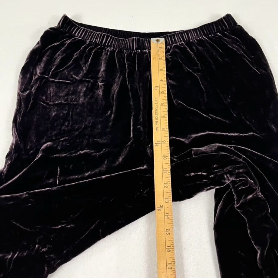 Eileen Fisher Eileen Fisher Pants Womens Medium Brown Velvet Ankle Maternity Elastic Lounge Pants Velvet Ankle Brown Womens M Medium Elastic Lounge Size 32" / US 10 / IT 46 - 6 Thumbnail