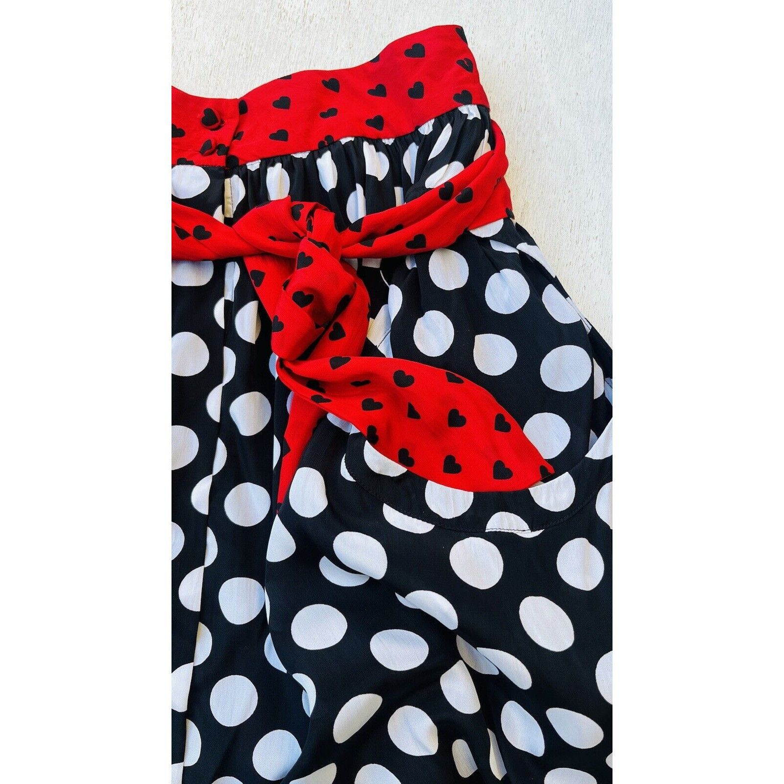 Diesel Diesel Women's 0-MARCIL Skirt Hearts & Polka Dots Print Pock Size 27" / US 4 / IT 40 - 14 Thumbnail