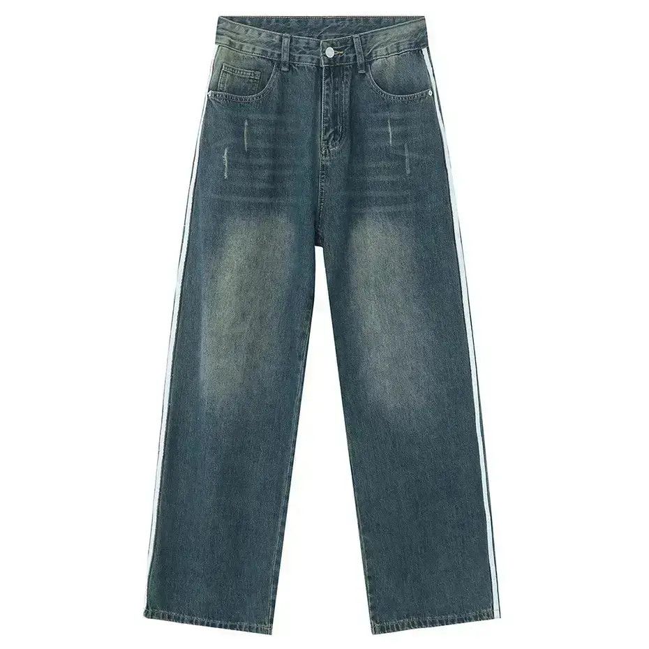 Japanese Brand Casual Blue Baggy Jeans Size US 32 / EU 48 - 5 Thumbnail