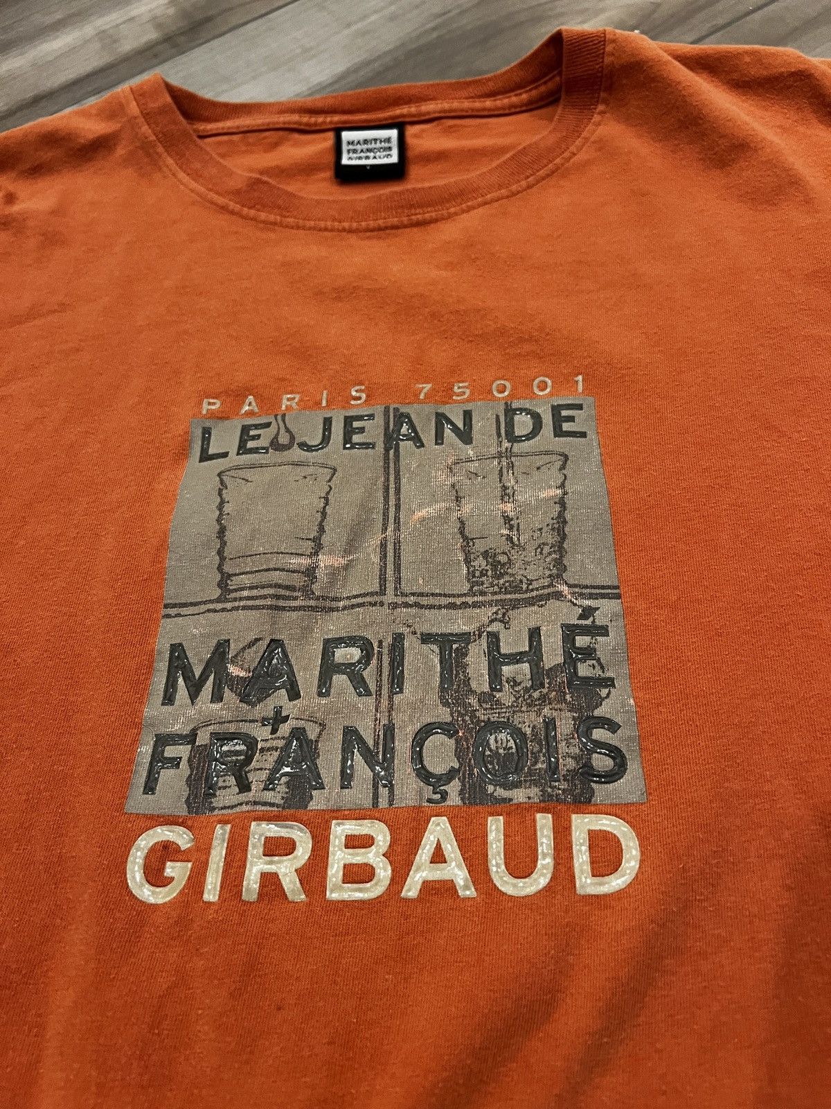 Marithe + Francois Girbaud Vintage Marithé François Girbaud graphic tee Size US L / EU 52-54 / 3 - 1 Thumbnail