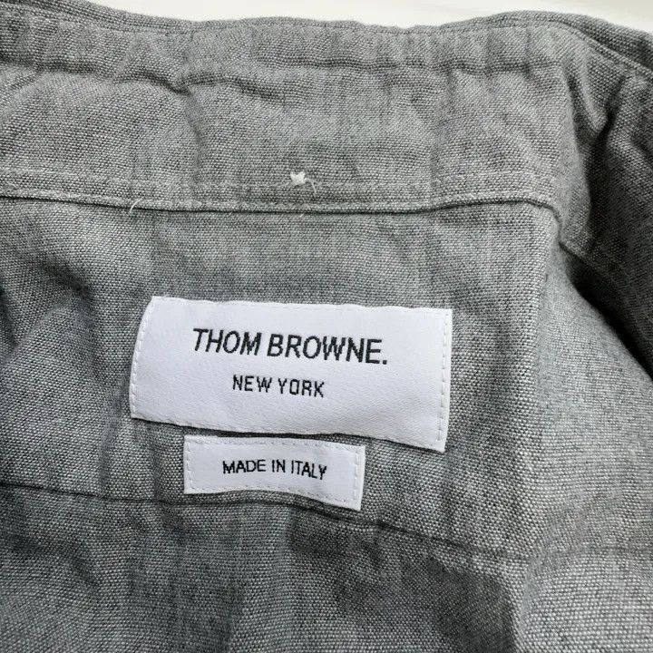 Thom Browne Thom Browne Gray Long Sleeve Shirt -2507 Size US S / EU 44-46 / 1 - 5 Thumbnail
