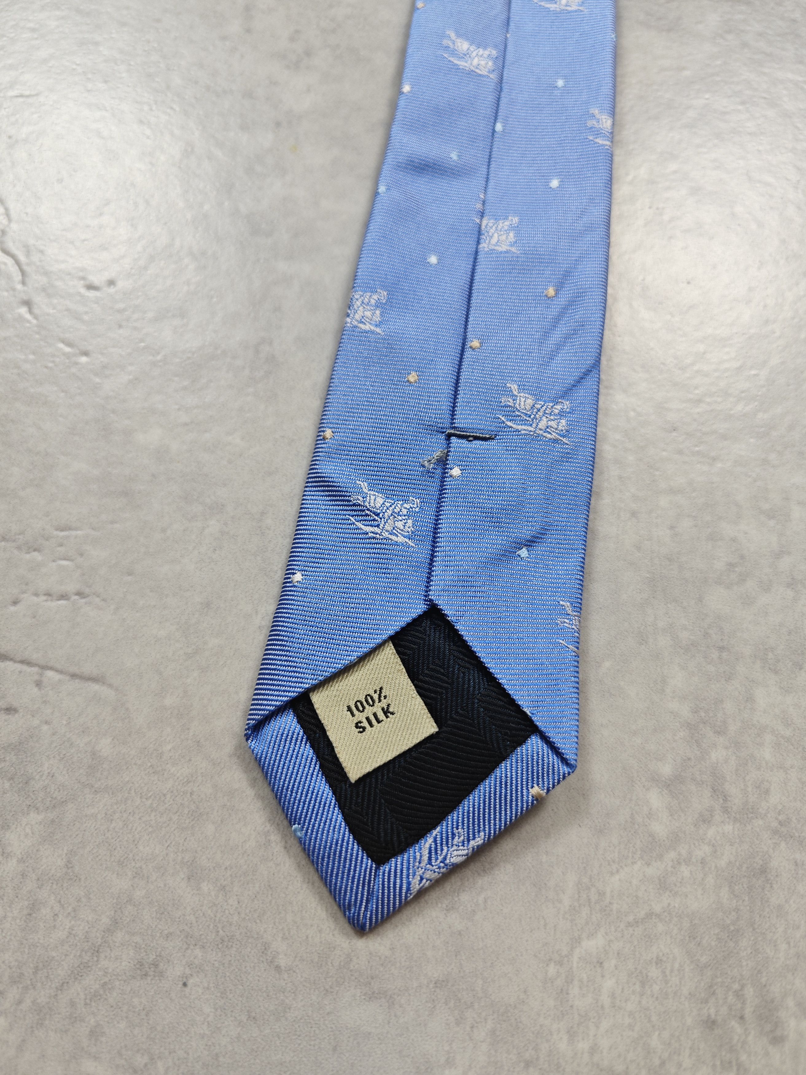 Burberry Burberry Monogram Silk Tie Size ONE SIZE - 5 Thumbnail