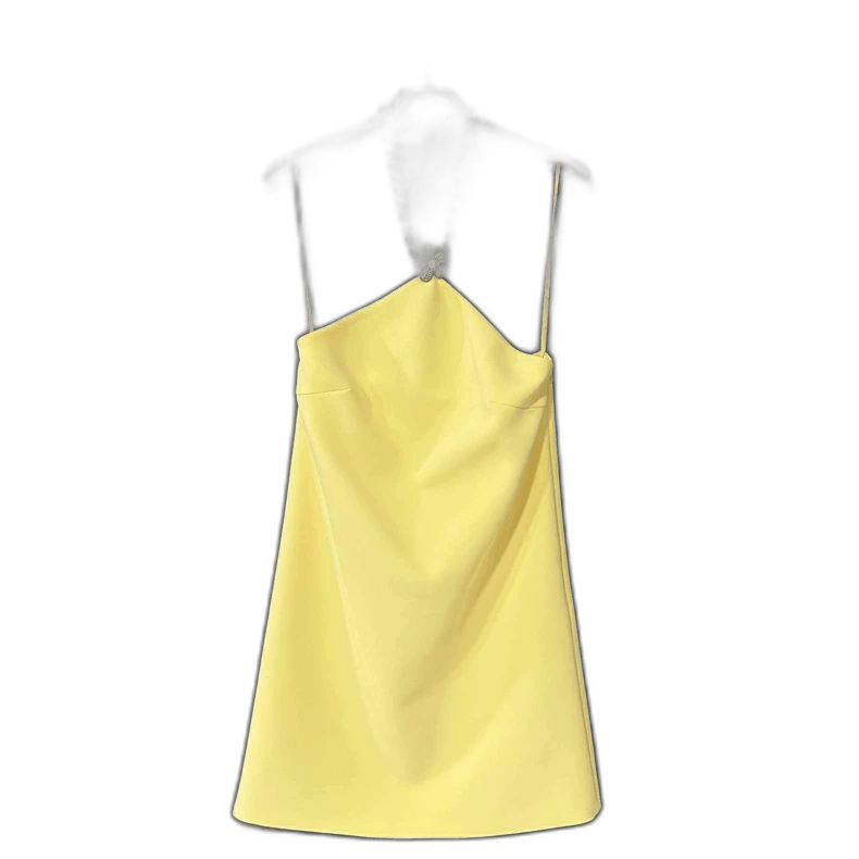 Miu Miu Backless Chain Design Strapless Dress Size S / US 4 / IT 40 - 1 Thumbnail