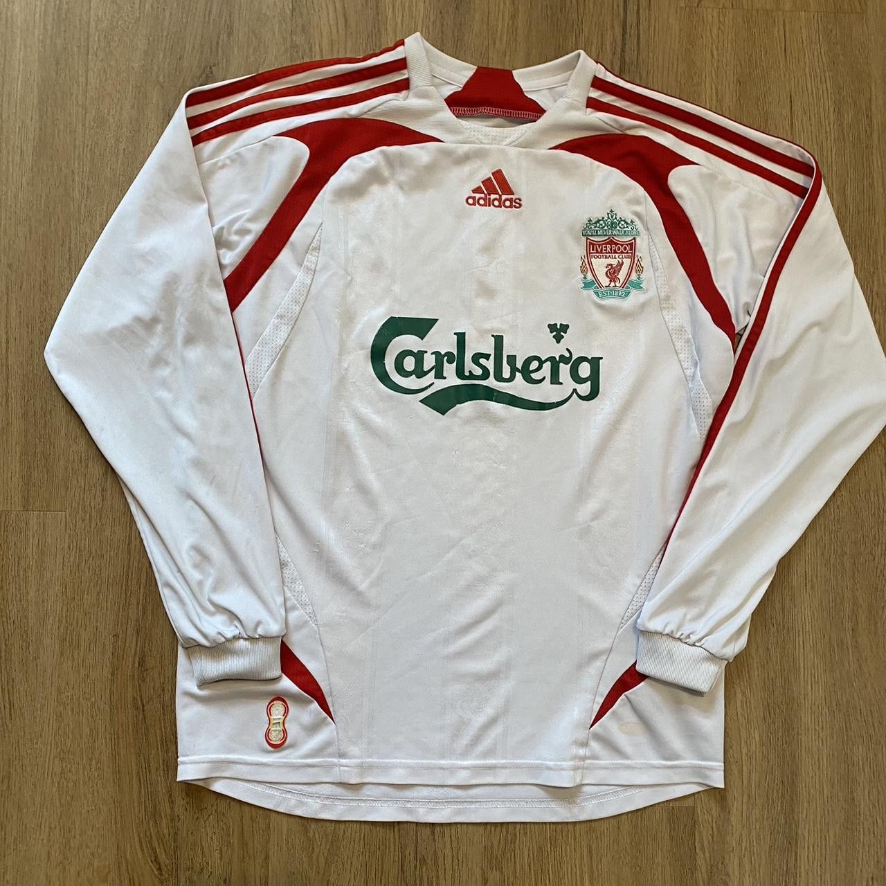 Adidas 2007-08 Liverpool Adidas Longsleeve Carlsberg | Grailed