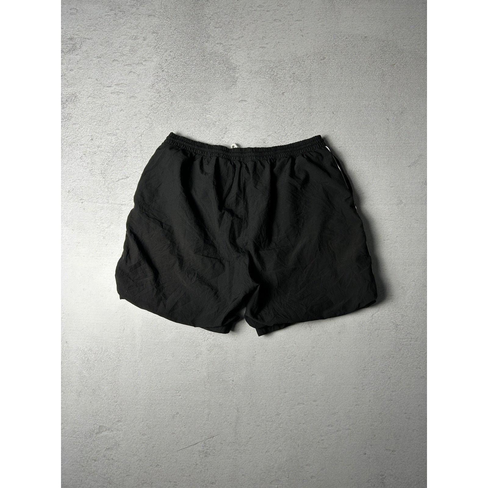 Champion Vintage Champion Black Track Shorts - Men's Medium Size US 32 / EU 48 - 2 Thumbnail