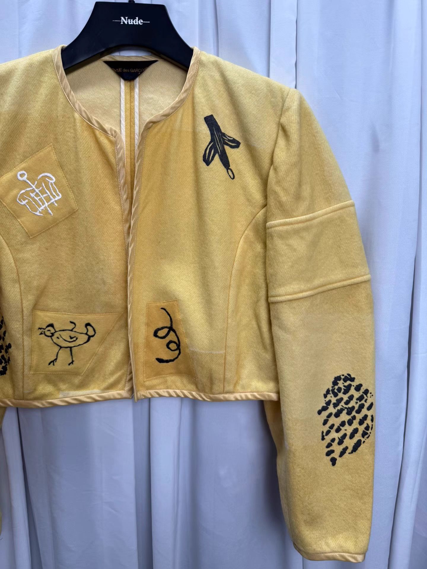 Comme des Garcons Comme des garcons 1989AW Graphic Print Jacket K20 Size M / US 6-8 / IT 42-44 - 3 Thumbnail
