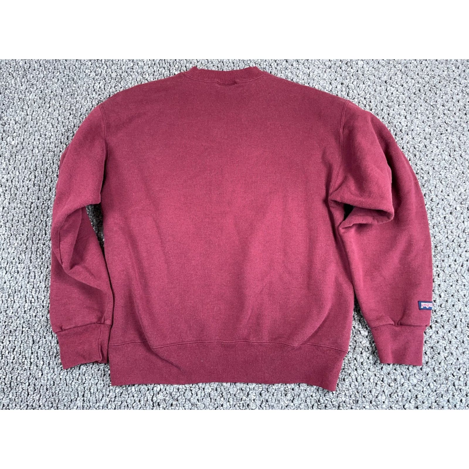 Jansport VTG Jansport Howell Michigan Sweatshirt Adult Large Dark Red Embroidered 50/50 Size US L / EU 52-54 / 3 - 2 Thumbnail