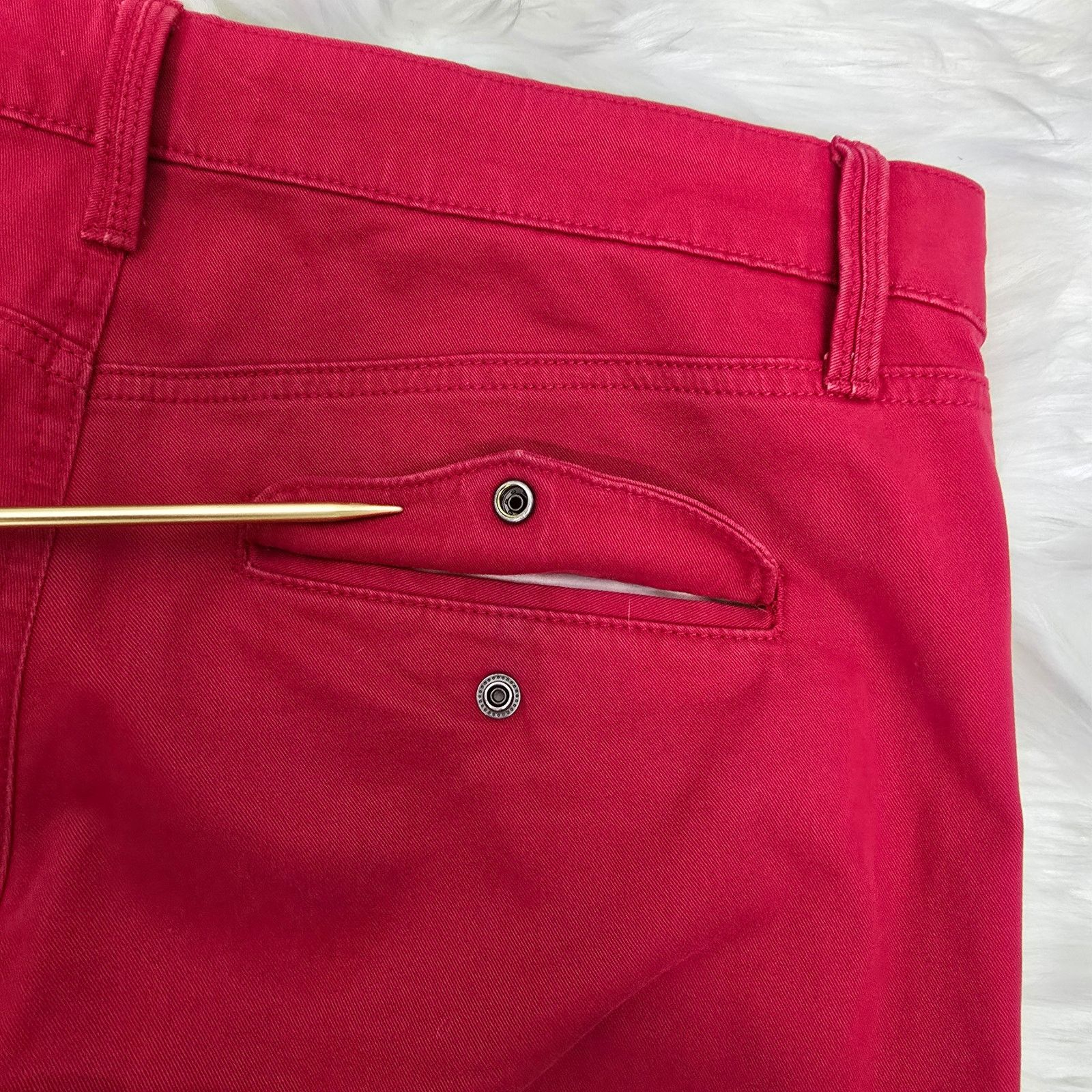 Gap Khakis by GAP Super Skinny Low Rise Jeans Zip Pocket Stretch Size 28" / US 6 / IT 42 - 7 Thumbnail