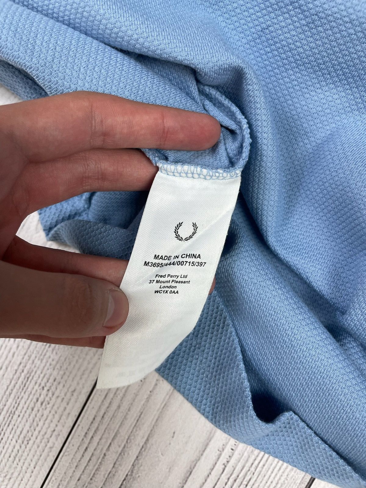 Fred Perry Vintage Fred Perry shirt logo casual size M blue Size US M / EU 48-50 / 2 - 4 Thumbnail
