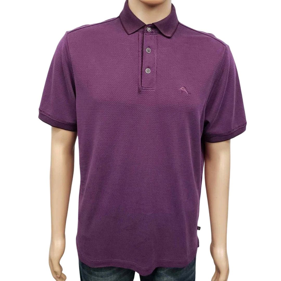 Tommy Bahama Tommy Bahama Ocean View Polo Shirt S Modal Poly Chevron Size US S / EU 44-46 / 1 - 2 Thumbnail