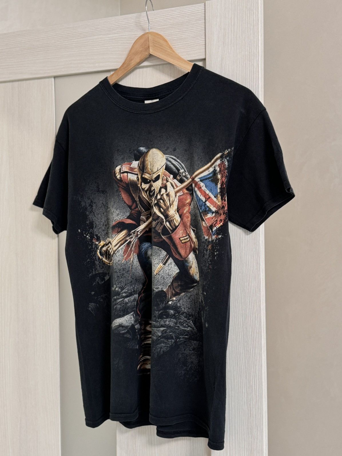 Band Tees × Iron Maiden × Vintage vintage iron maiden shirt front and back graphic Size US L / EU 52-54 / 3 - 5 Thumbnail