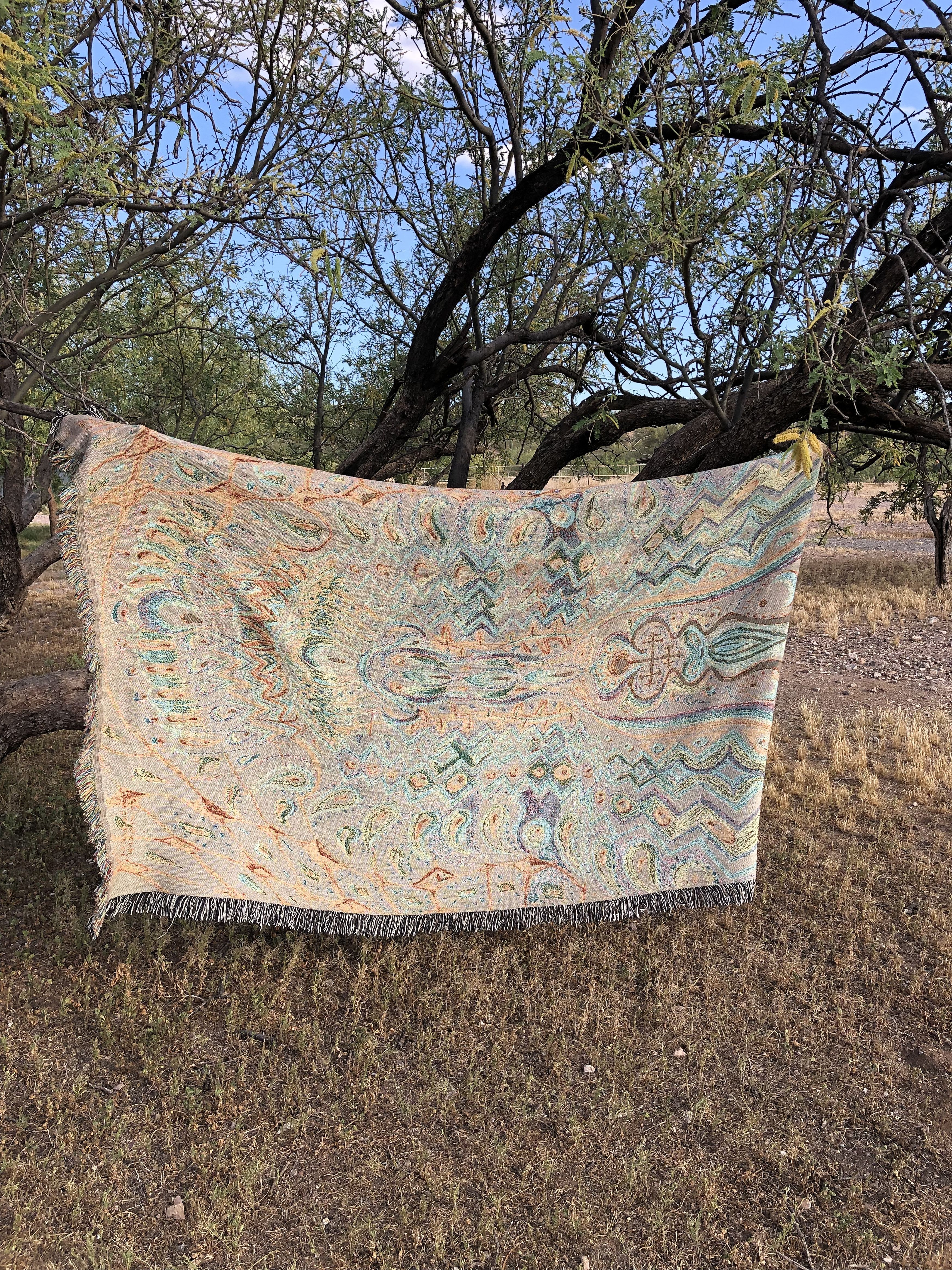 Other Alex Grey CoSM Psychedelic Blanket “Ayahuasca Visitation” Size ONE SIZE - 4 Thumbnail